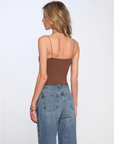 Roxanne Faux Leather Cami
