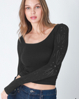 Peppa Pointelle Top