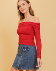 Vivi Off The Shoulder Top