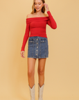 Vivi Off The Shoulder Top