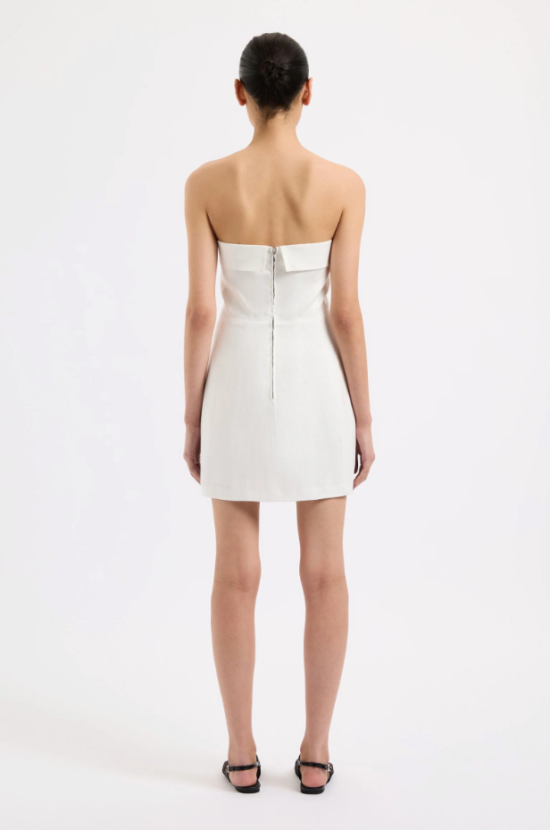 Lyra Linen Mini Dress