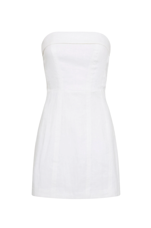 Lyra Linen Mini Dress