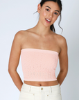 Fiona Floral Lace Tube Top