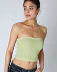Fiona Floral Lace Tube Top - sanitystyle
