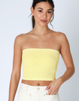 Fiona Floral Lace Tube Top