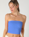 Fiona Floral Lace Tube Top