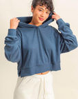 Sunday Drift Ribbed Hoodie