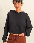 Sunday Drift Ribbed Hoodie