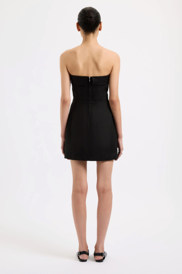 Lyra Linen Mini Dress