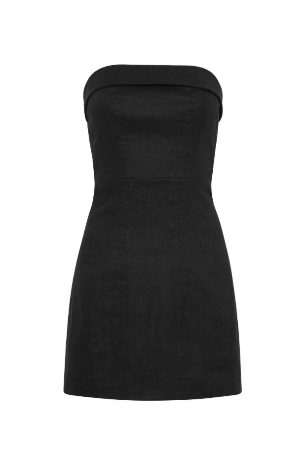 Lyra Linen Mini Dress