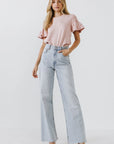 Silvie Smock Stripe Top