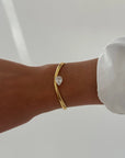 Alexa Cuff Bracelet- Gold