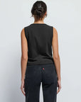 Vienna Vest in Jet Black