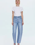 Pistola Wes High Rise Barrel Jean