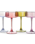 Lustre Tight Optic Cocktail Coupe-4 Assorted