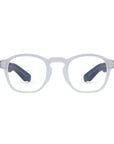 MYLES | Matte Clear | Matte Navy Blue | Blue Light