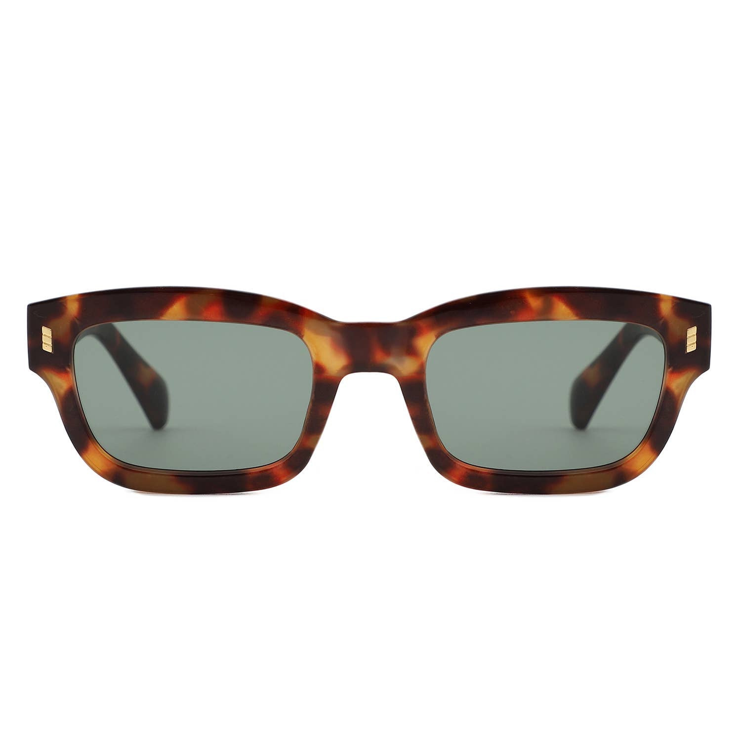 Rectangular Fashion Bold Vintage Inspired Sunglasses