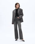 Nina High Rise Leopard Jean