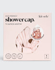 Luxury Shower Cap - Blush Dot