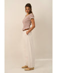 Vivi Striped Knit Top