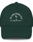 'Dirty Martini Club' Dad Hat - Hunter Green
