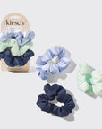 Cloud Scrunchies 3pc Set - Garden Bouquet