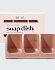 Self-draining Soap Dish - Terracotta - sanitystyle