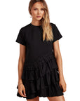 Florence Ruffle Frill Mini Dress