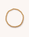 Waterproof Gold Ball Bracelets- small, medium, or large
