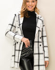 Riva Plaid Belted Jacket