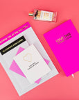 To Complete After Coffee - Lined Notepad - Perforated Sheets - Black