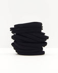 Eco-Friendly Nylon Elastics 20pc set - Black