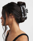 Eco-Friendly Jumbo Open Shape Claw Clip - Black - sanitystyle