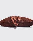 Satin Pillowcase - Chocolate