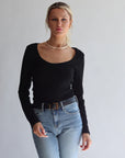 DTN Ribbed Long Sleeve