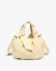 EH2691 Beck Pleated Bucket Bag w/ Tie Straps