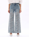 Shia Lace Detail Jeans