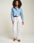 Evanston Trouser High Rise Sand Dune