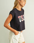 Presley USA Patchwork Tee
