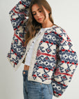 Cora Fleece Long Sleeve Jacket