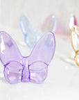 Le Mariposa Exclusive Crystal Butterfly Home Decor in Purple
