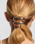 Gold Metal Cloud Cuff - Small