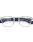 MYLES | Matte Clear | Matte Navy Blue | Blue Light