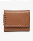 Logan Whipstitch Tri-fold Wallet