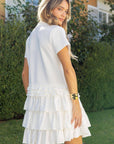 Florence Ruffle Frill Mini Dress