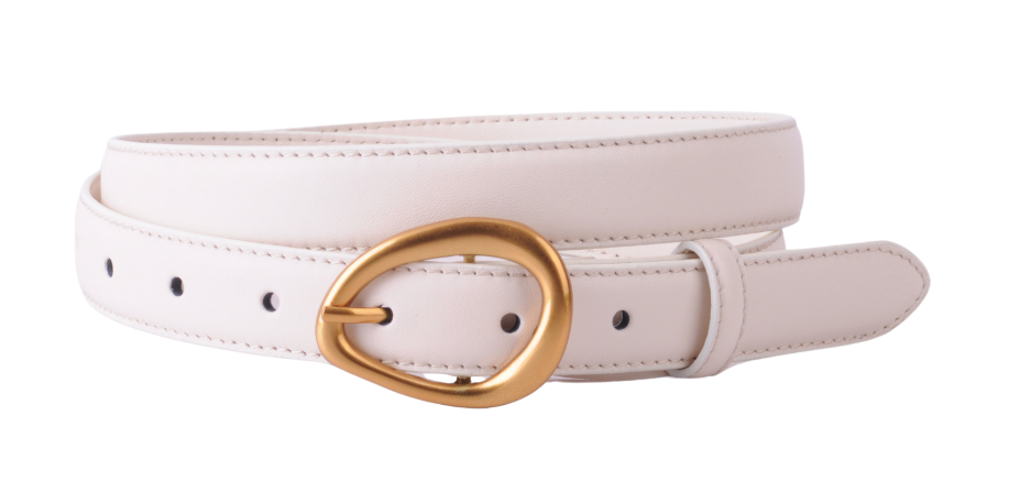 Asymmetrical Buckle Belt