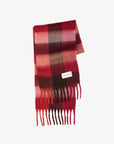 The Reykjavik Scarf Burgundy check