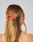 Recycled Plastic Flat Cloud Clip - Cherry