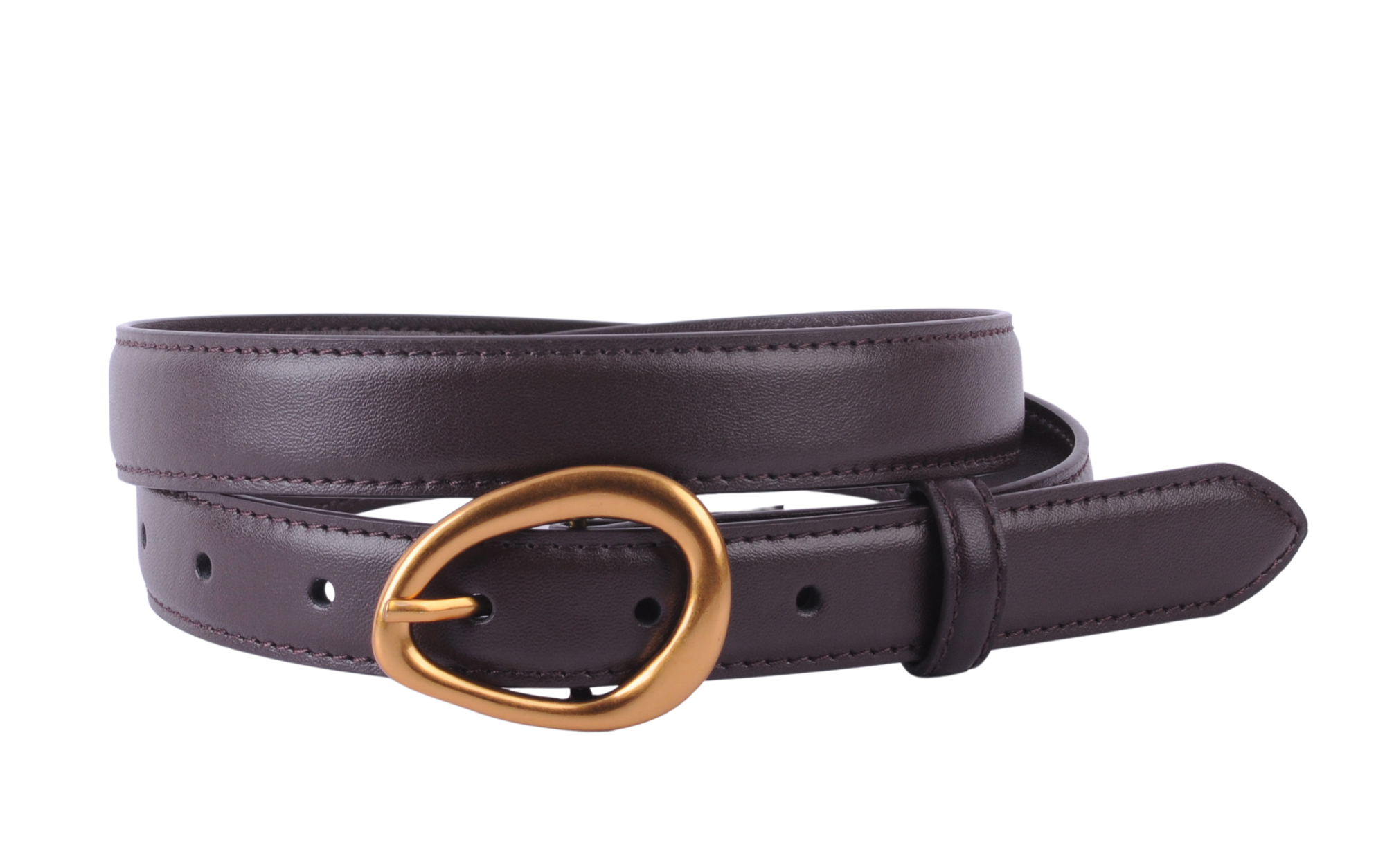 Asymmetrical Buckle Belt
