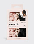 Satin Sleep Scrunchies 5pc - Assorted